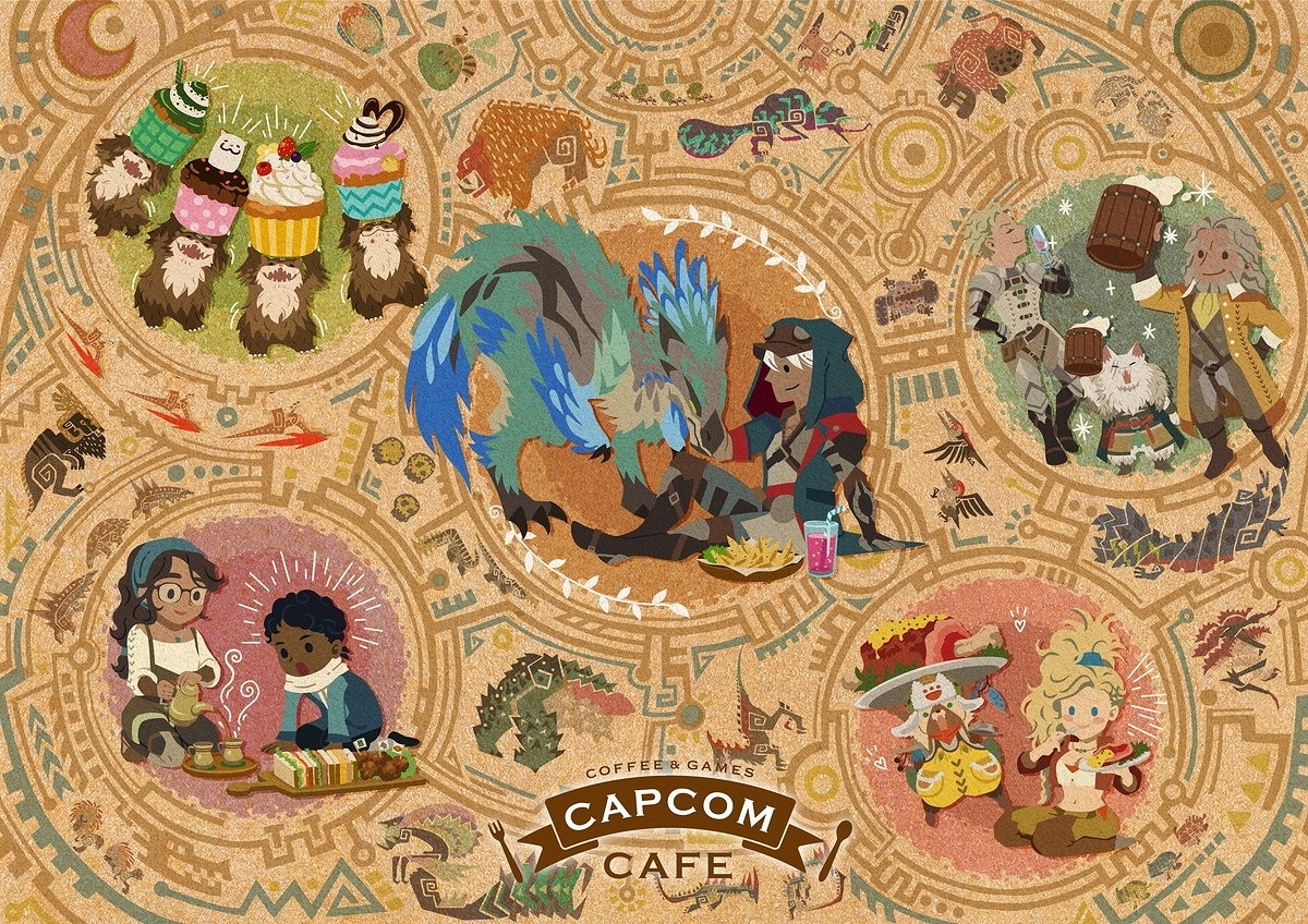 卡普空咖啡館將推出《魔物獵人:荒野》主題選單等! 卡普空咖啡館將推出《魔物獵人:荒野》主題選單等!