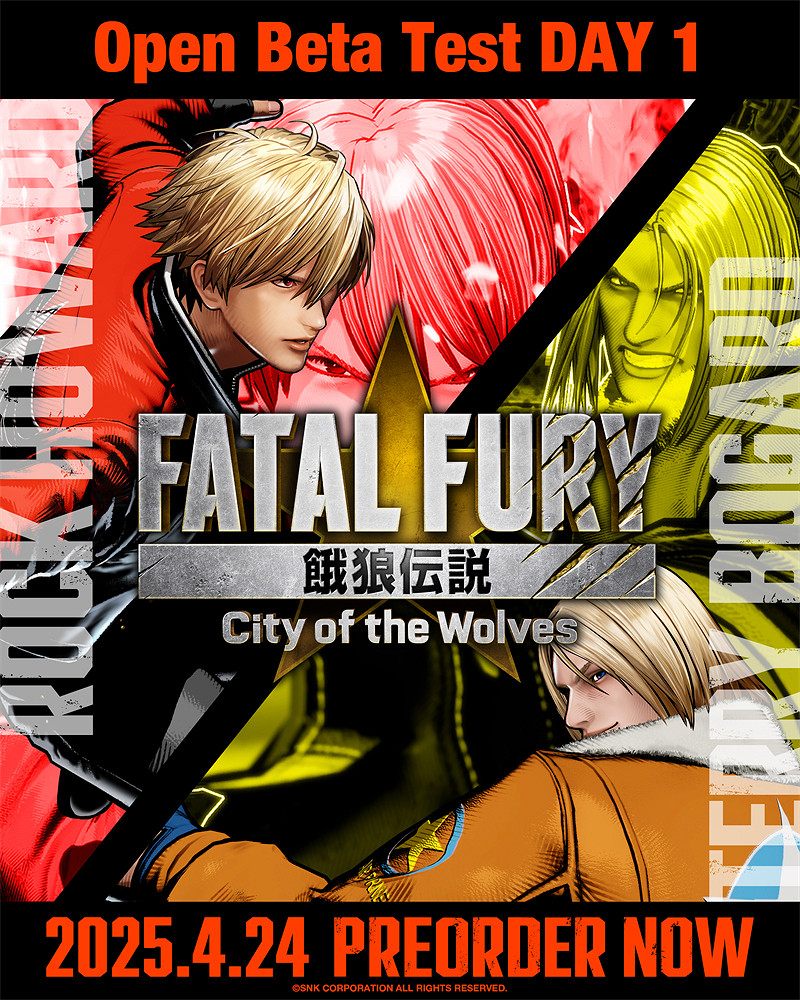 《餓狼傳說:群狼之城》全球開放測試今日開啟,經典IP革新回歸! 《餓狼傳說:群狼之城》全球開放測試今日開啟,經典IP革新回歸!