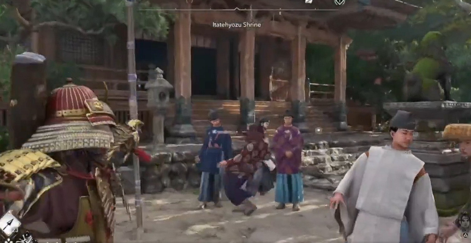 日本人震怒!《刺客教條影》可操控彌助破壞日本神社 日本人震怒!《刺客教條影》可操控彌助破壞日本神社