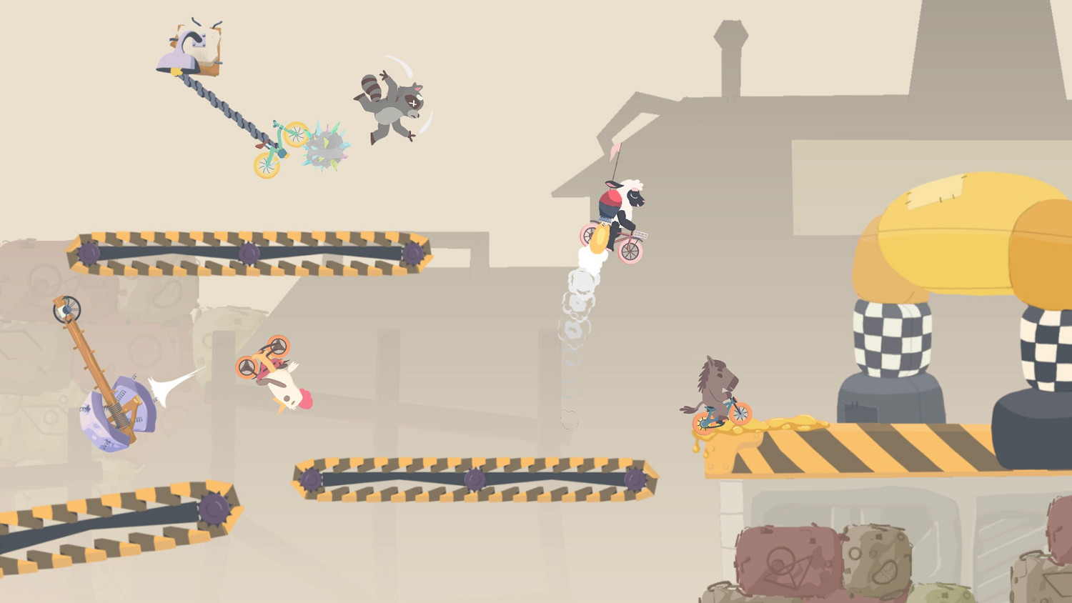 《超級雞馬》續作《超級浣熊羊》試玩版周末限時開放