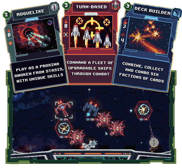 銀河肉鴿卡牌遊戲《無星深淵》推出試玩版 支援中文 銀河肉鴿卡牌遊戲《無星深淵》推出試玩版 支援中文