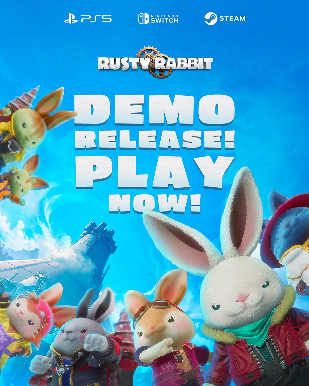 平台全新遊戲《鏽兔異途》試玩版發布 平台全新遊戲《鏽兔異途》試玩版發布