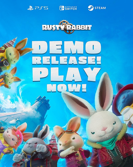 兔子勇闖冰河世界：《鏽兔異途》現已推出試玩Demo！