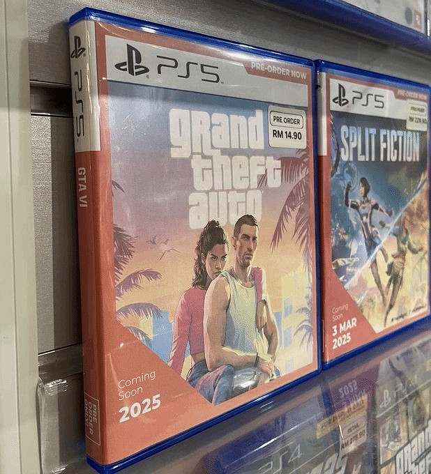 曝《GTA6》實體版上架馬來西亞零售店！預售訂金24元