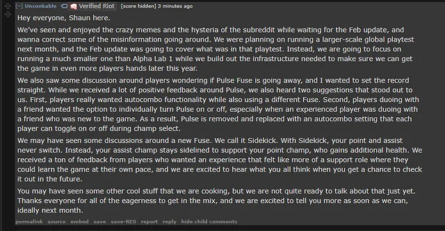 《英雄聯盟》格鬥遊戲《2XKO》3月全球測試延期