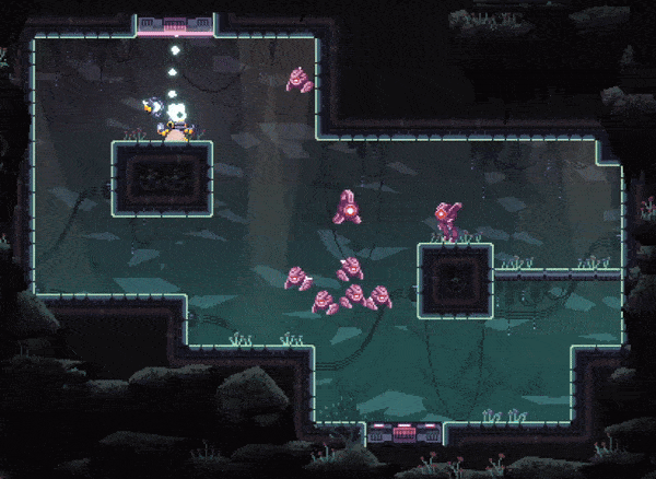 橫版動作射擊Roguelite遊戲《核元突破》可免費試玩