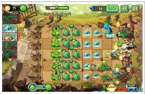 植物大戰殭屍2 功夫世界第15關斷橋圖文攻略