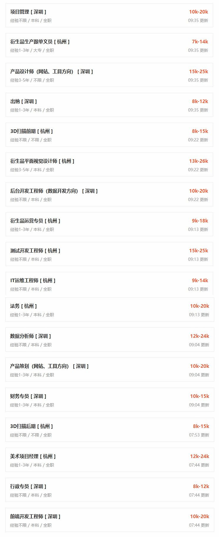 遊戲科學大量招聘:工資高達1萬多元!DLC快要來了? 遊戲科學大量招聘:工資高達1萬多元!DLC快要來了?