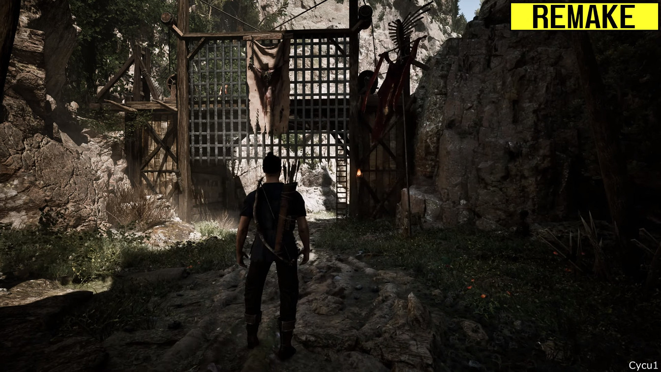 《哥特王朝：重製版》試玩版vs原版遊戲 畫質對比影片