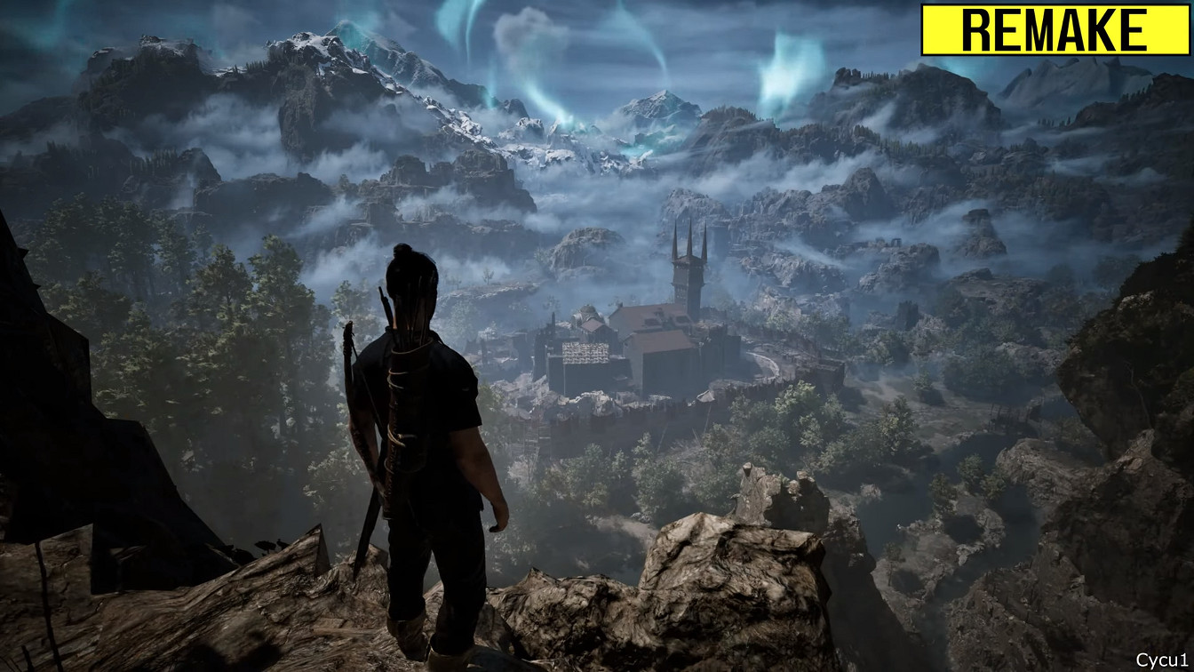 《哥特王朝：重製版》試玩版vs原版遊戲 畫質對比影片