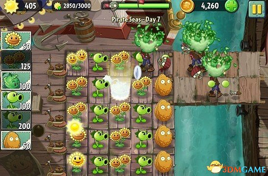 植物大戰殭屍2 向日葵更新 向日葵快速更新方法