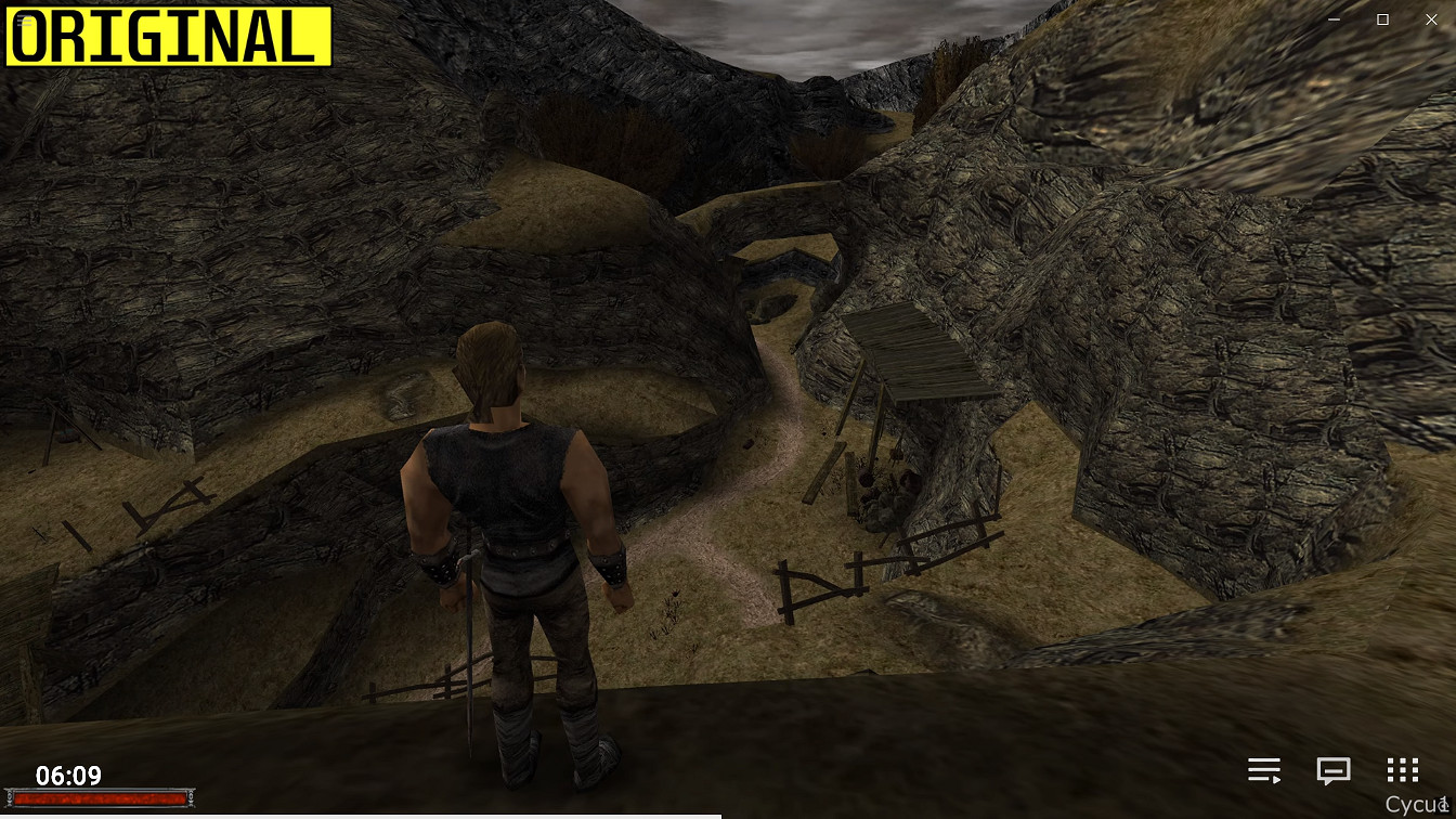 《哥特王朝：重製版》試玩版vs原版遊戲 畫質對比影片