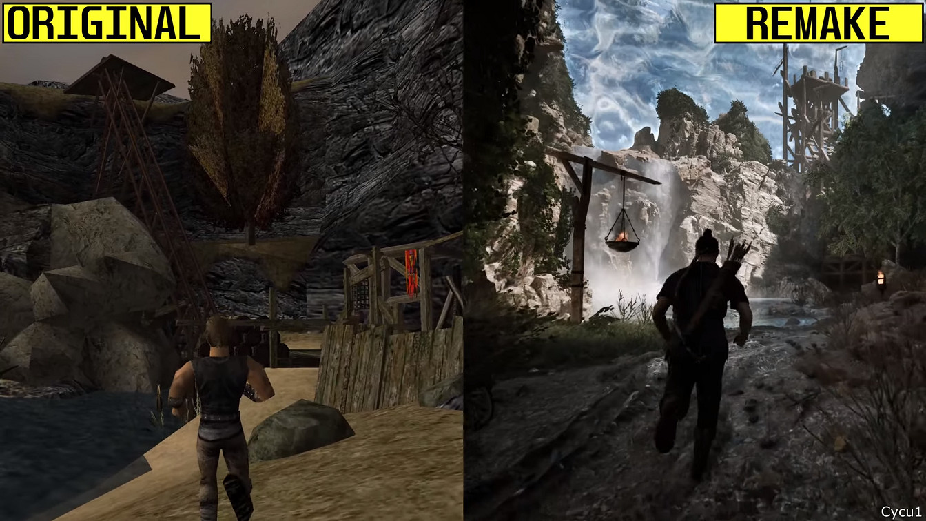 《哥特王朝：重製版》試玩版vs原版遊戲 畫質對比影片