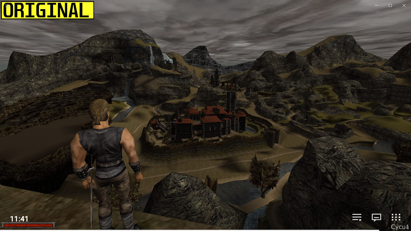 《哥特王朝：重製版》試玩版vs原版遊戲 畫質對比影片