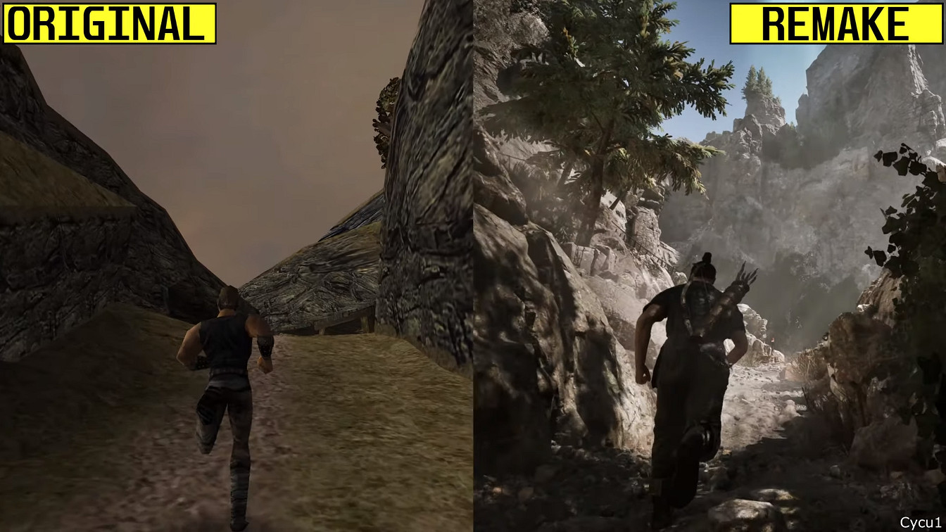 《哥特王朝：重製版》試玩版vs原版遊戲 畫質對比影片