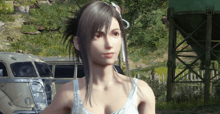 《最終幻想7：重生》蒂法超美禮服Mod：穿上後氣質更出眾！