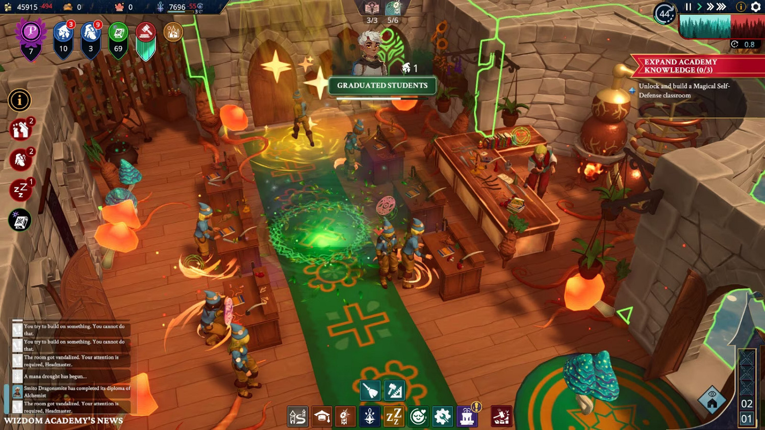 Steam魔法學園經營沙盒《Wizdom Academy》開放試玩