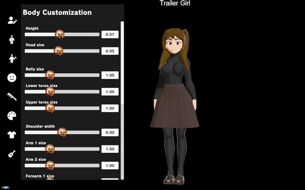 胸部大小可以自己捏!Steam 3D創角桌寵遊戲推出試玩版