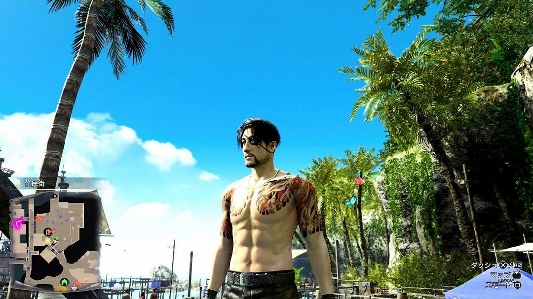 《人中之龍8外傳》細節:真島胡子多邊形數量高達24726個! 《人中之龍8外傳》細節:真島胡子多邊形數量高達24726個!