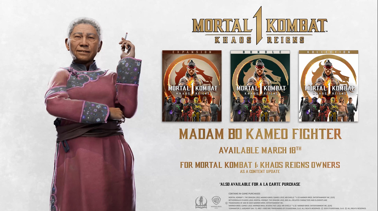 《真人快打1》DLC角色“T-1000”PV公開!3月上線 《真人快打1》DLC角色“T-1000”PV公開!3月上線