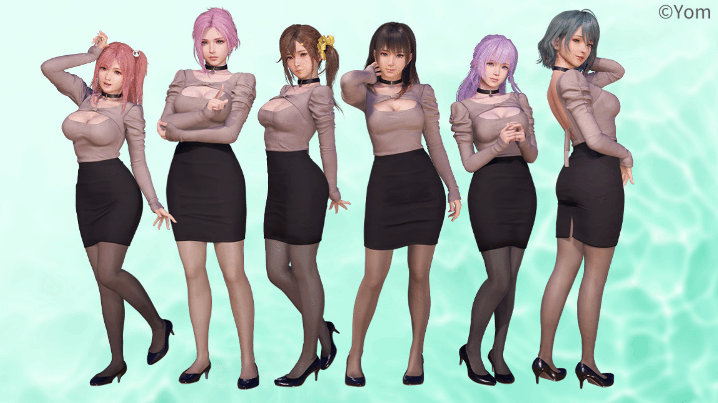 《生死格鬥》新作全新視覺圖:JK甜妹、低胸裝少女齊聚! 《生死格鬥》新作全新視覺圖:JK甜妹、低胸裝少女齊聚!