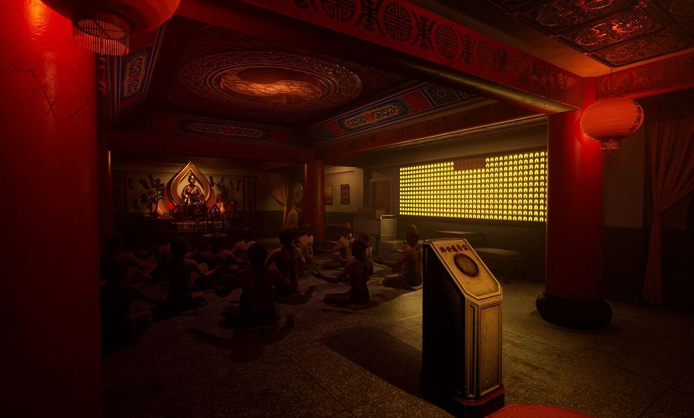 《窒愛SUFFOCATE》蓮華宮地圖新增可探索房間雙修室