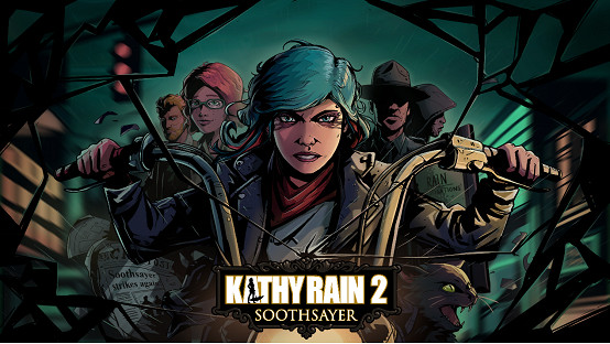 特別好評獨遊續作《Kathy Rain 2: Soothsayer》將於2月24日亮相Steam新品