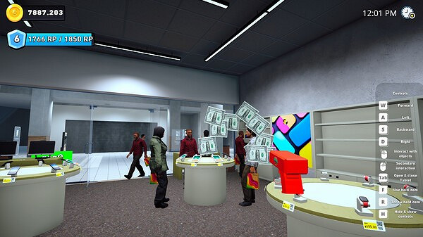 《購物中心經理模擬器》試玩發布 經營管理模擬