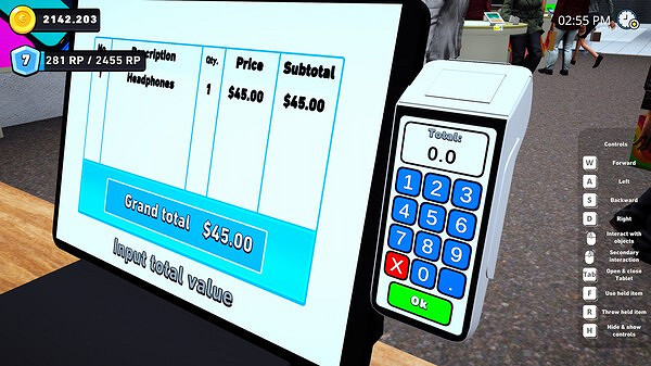 《購物中心經理模擬器》試玩發布 經營管理模擬