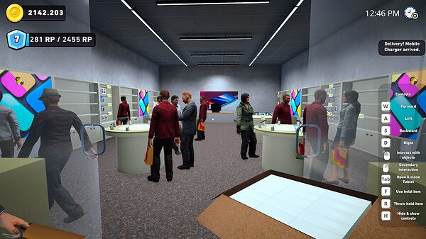 《購物中心經理模擬器》試玩發布 經營管理模擬