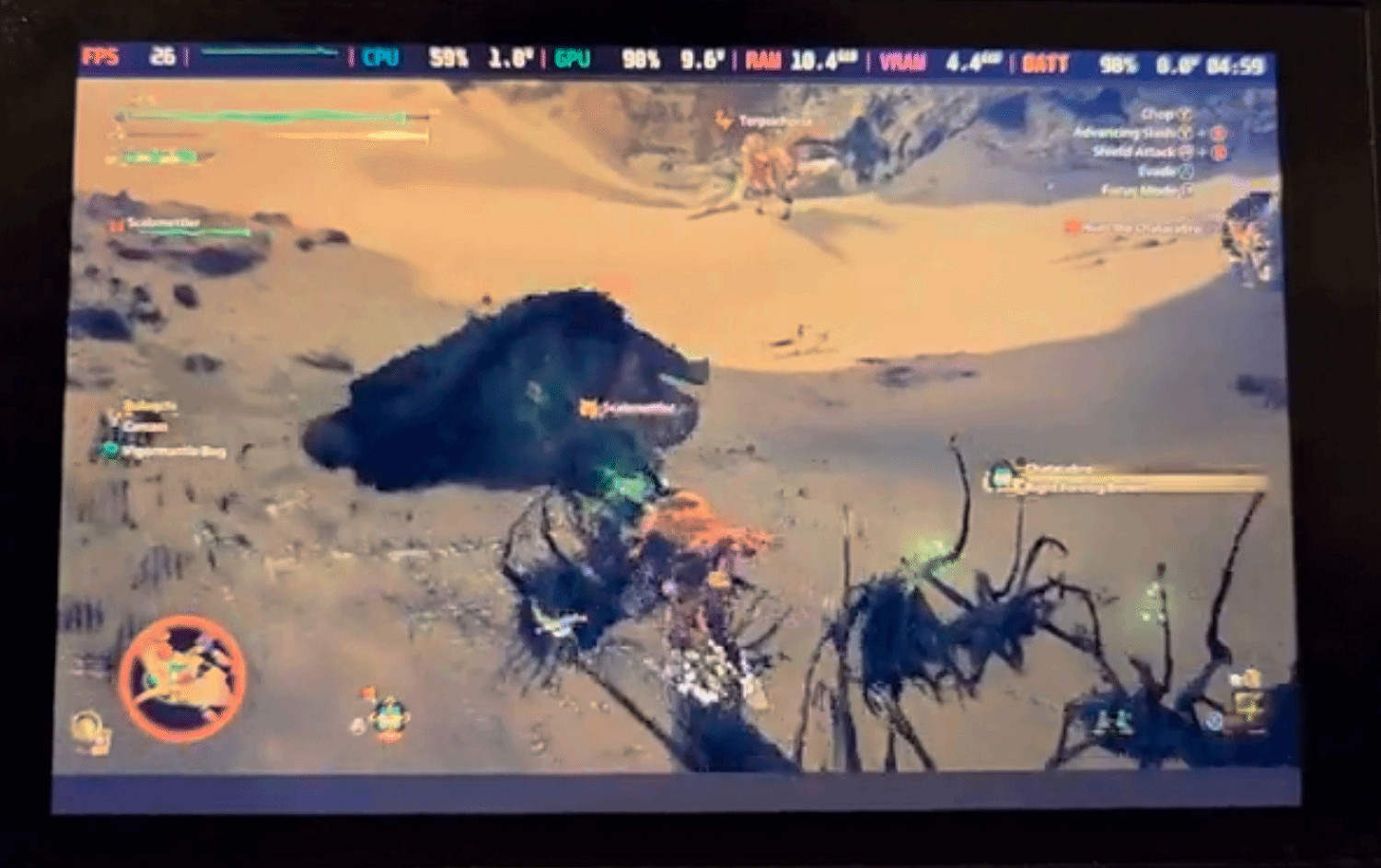 只有十幾幀!《魔物獵人:荒野》Steam Deck上極為糟糕 只有十幾幀!《魔物獵人:荒野》Steam Deck上極為糟糕