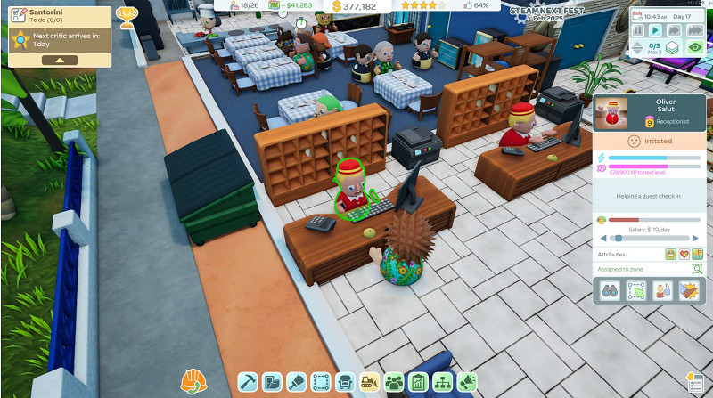 沙盒經營模擬《酒店建築師》推試玩 新品節開放新地圖 沙盒經營模擬《酒店建築師》推試玩 新品節開放新地圖