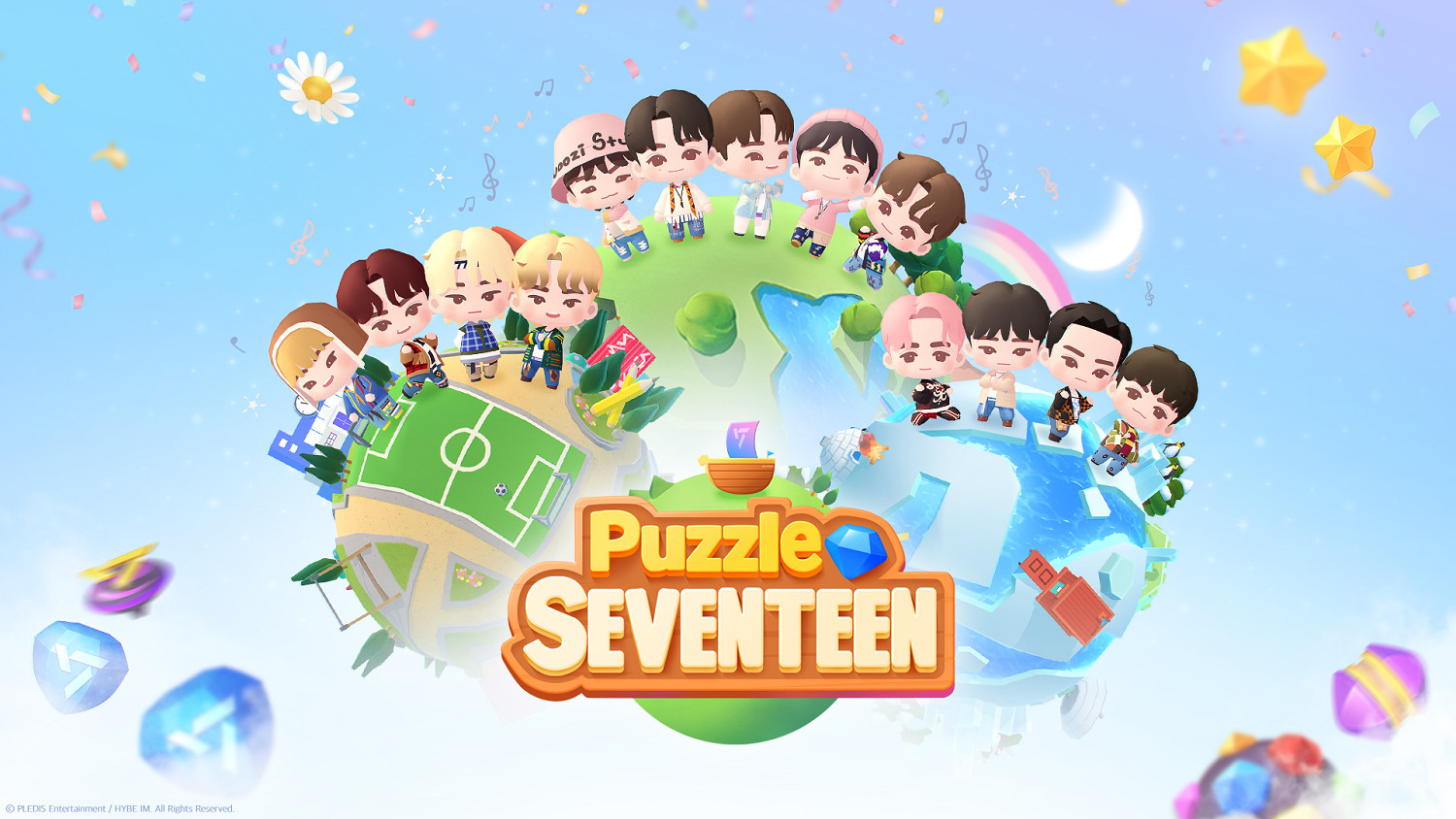   HYBE IM，與SEVENTEEN聯袂打造的《SEVENTEEN配配樂》全球預註冊開始！