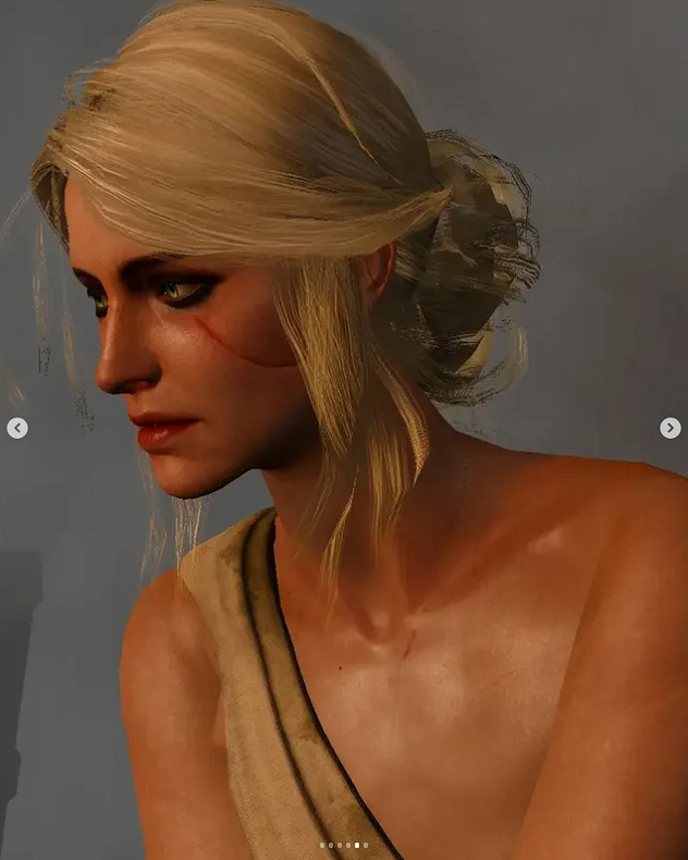 美到不像真的 德國Coser扮演希裡「裹身浴」名場景