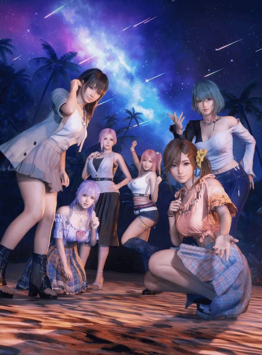 《生死格鬥：女神璀璨假期》新圖和連動預告 性感少女齊聚