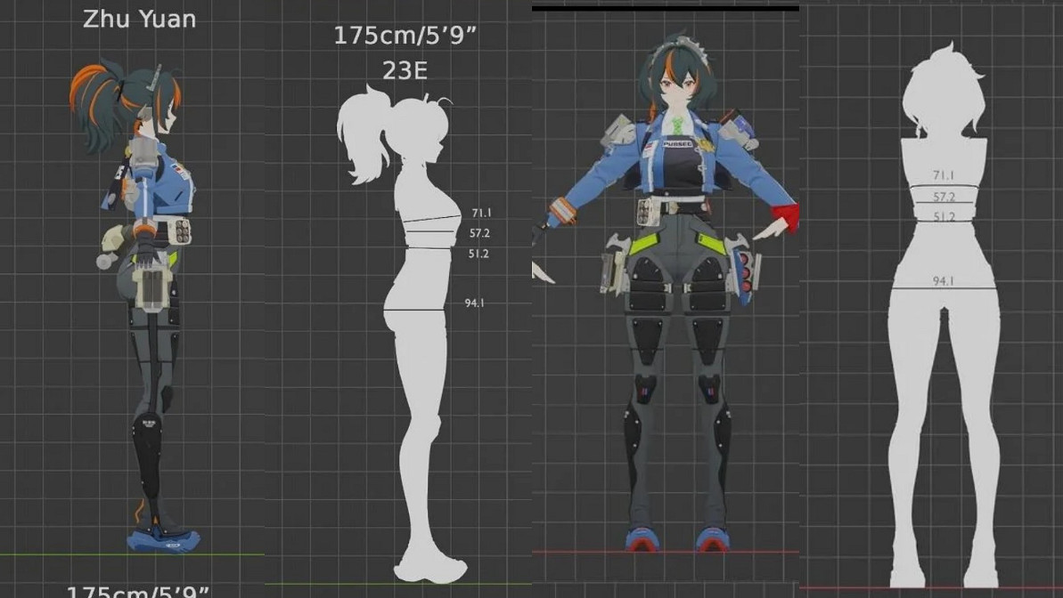 紳士實測《絕區零》朱鳶臀圍 經女友協助自稱8成準確 紳士實測《絕區零》朱鳶臀圍 經女友協助自稱8成準確