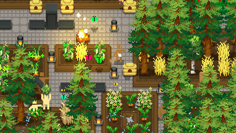 摸魚福音!《Tiny Terraces》桌面放置農場 小人代勞種地