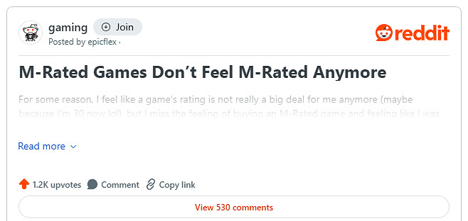 遊戲評級引老外玩家熱議:流血就判17+ 這評級真合理? 遊戲評級引老外玩家熱議:流血就判17+ 這評級真合理?