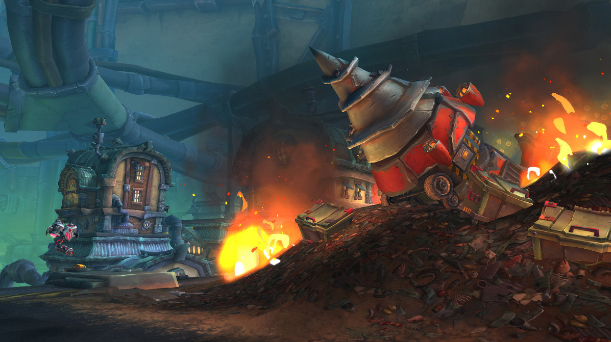 《魔獸世界》首次大改版小心幽坑 在哥布林首都飆車咯 《魔獸世界》首次大改版小心幽坑 在哥布林首都飆車咯