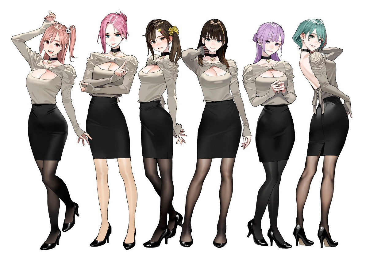 《生死格鬥 沙灘排球》連動Yom 可切換絲襪款式與顏色 《生死格鬥 沙灘排球》連動Yom 可切換絲襪款式與顏色