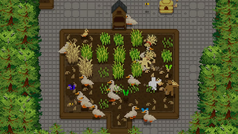 摸魚福音!《Tiny Terraces》桌面放置農場 小人代勞種地