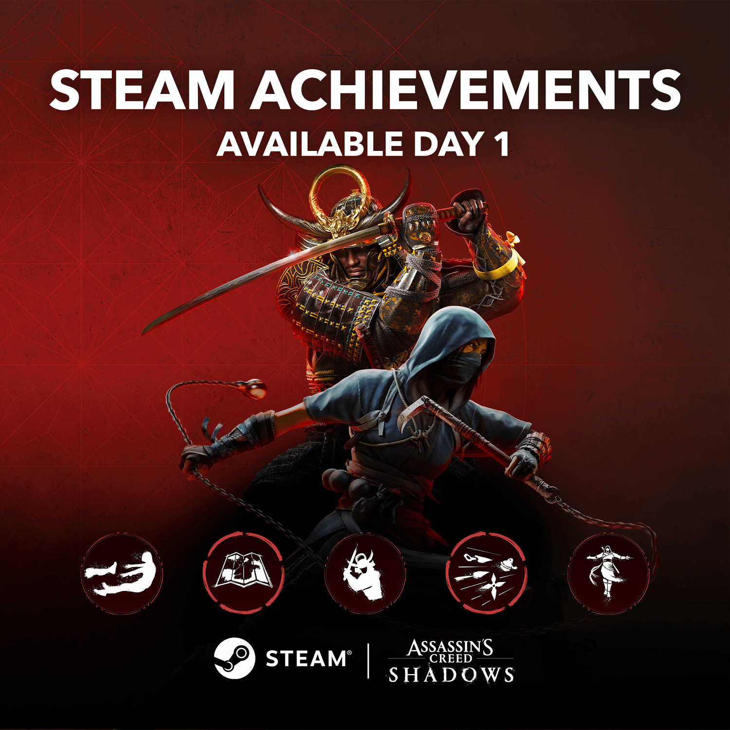 《刺客教條:影》Steam成就公布!無需二周目即可獲取 《刺客教條:影》Steam成就公布!無需二周目即可獲取