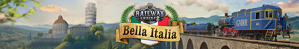 領略意大利風情！《鐵路帝國2：美麗意大利》發布