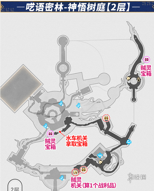 崩壞星穹鐵道3.1囈語密林神悟樹庭寶箱位置大全 崩壞星穹鐵道3.1囈語密林神悟樹庭寶箱位置大全