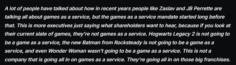 《霍格華茲的傳承2》不是服務型遊戲!華納更專注大型IP 《霍格華茲的傳承2》不是服務型遊戲!華納更專注大型IP