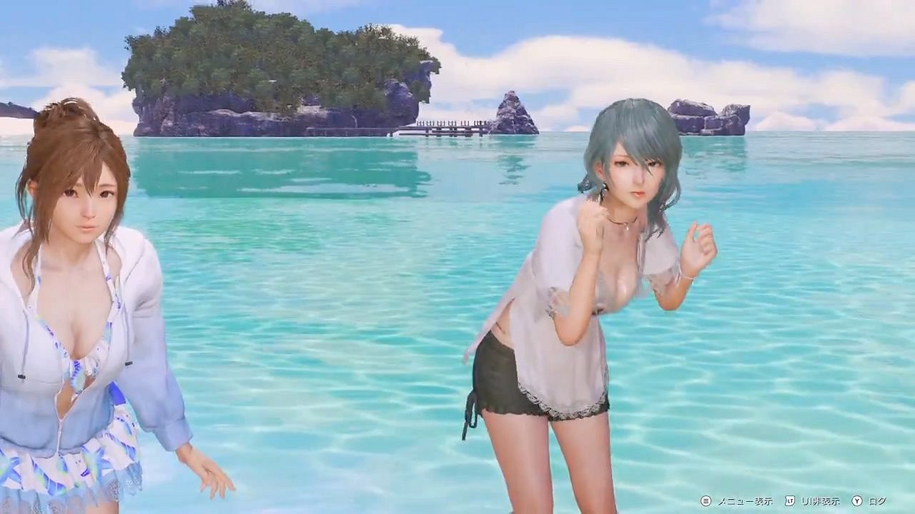 《生死格鬥:沙灘排球 維納斯璀璨假期》戲水玩法展示 《生死格鬥:沙灘排球 維納斯璀璨假期》戲水玩法展示