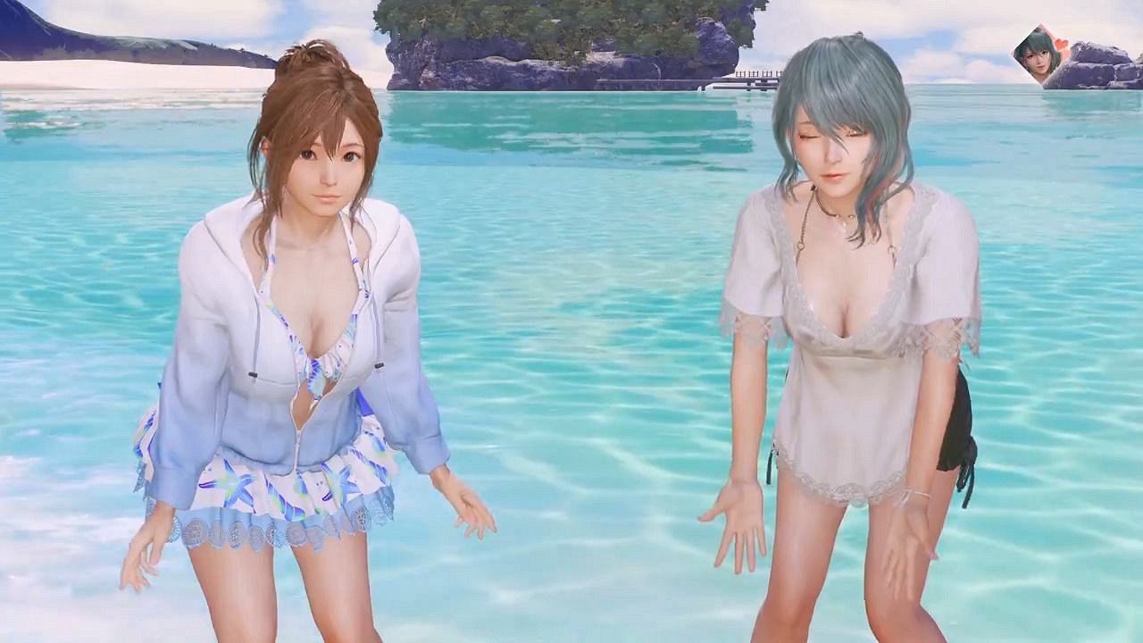 《生死格鬥:沙灘排球 維納斯璀璨假期》戲水玩法展示 《生死格鬥:沙灘排球 維納斯璀璨假期》戲水玩法展示