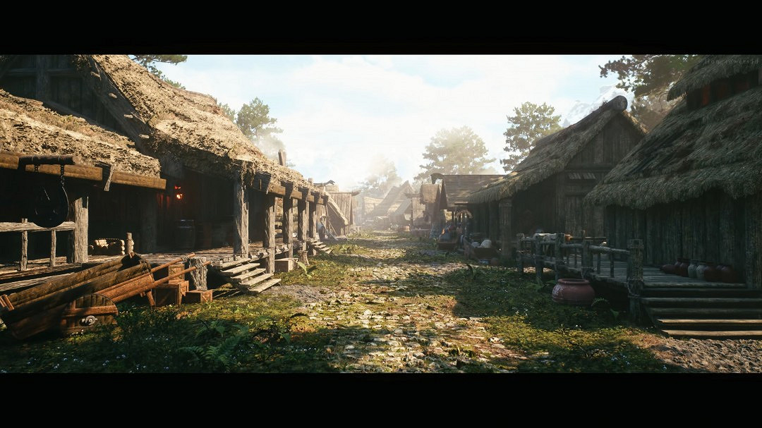 最美河木鎮！如果用虛幻5.4重現《上古卷軸5》