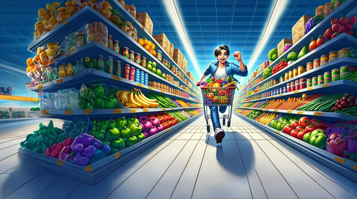 PS官方宣傳新作《超市模擬器》:疑似是AI製作的遊戲 PS官方宣傳新作《超市模擬器》:疑似是AI製作的遊戲