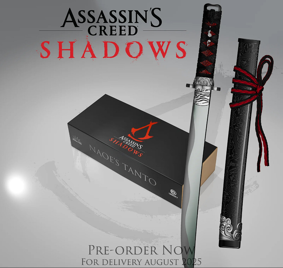 《刺客教條:影》推出兩位主角的武器等比復刻藏品 《刺客教條:影》推出兩位主角的武器等比復刻藏品